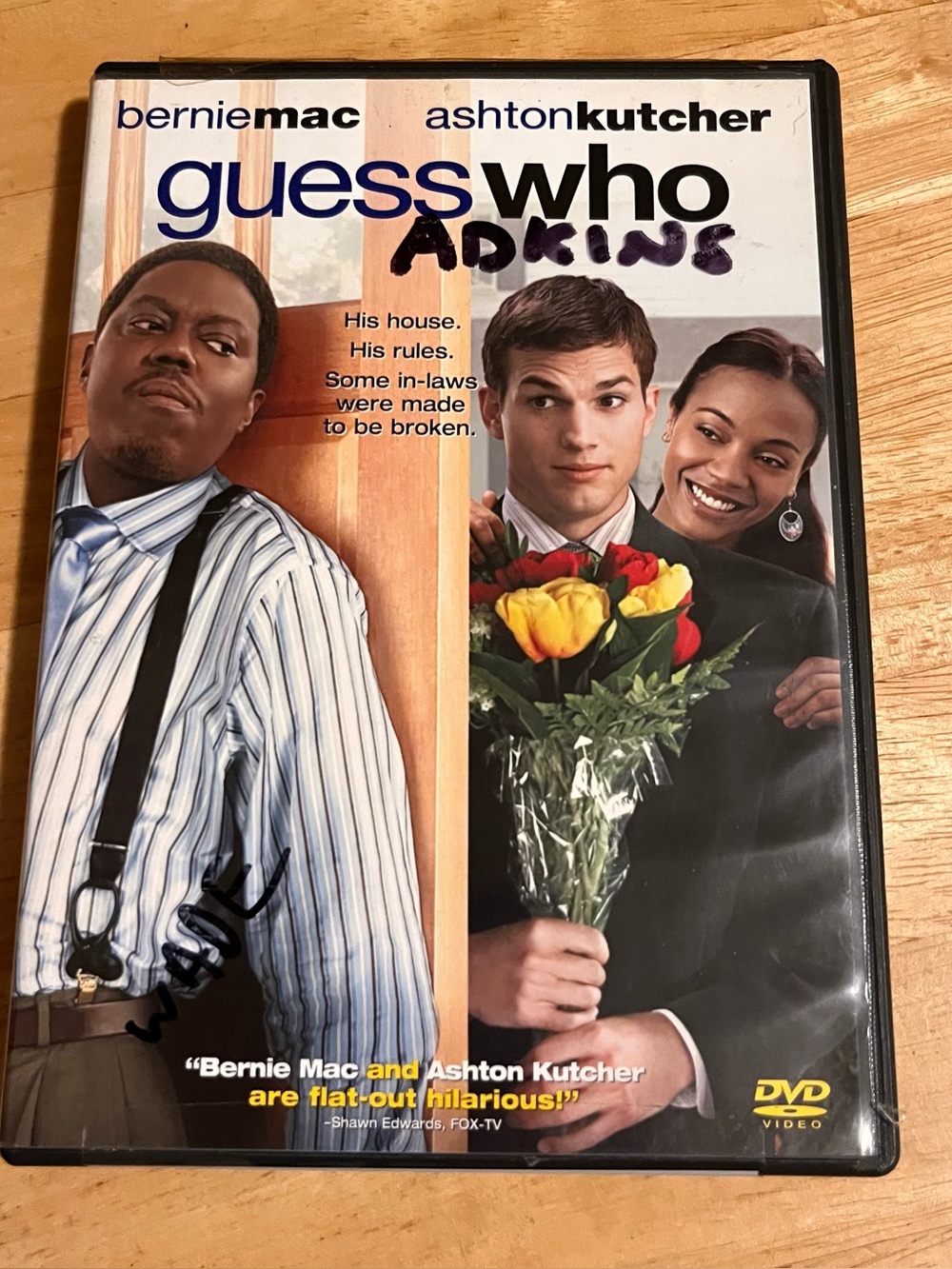 Guess Who DVD Starring Bernie Mac and Ashton Kutcher
